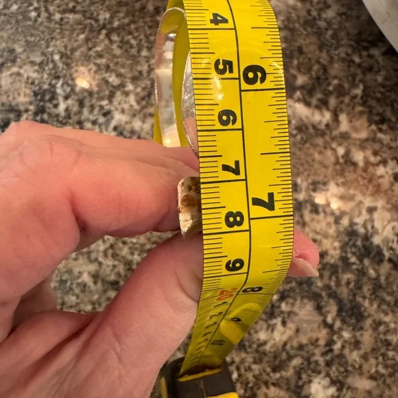 Artisan 925 Aqua Sea Glass Bracelet by Beachcombings artist Rolande Andrews 7" - Picture 10 of 10